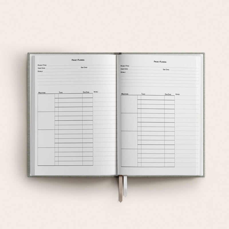 Daily Productive Planner Sea Green