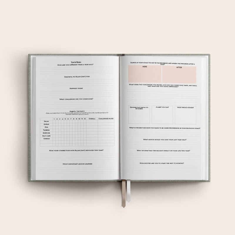 Weekly Undated Yearly Planner Sunrise